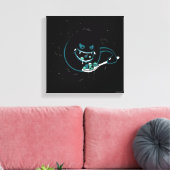 ブラックホールデフォーズ キャンバスプリント (インサイチュ (リビング))