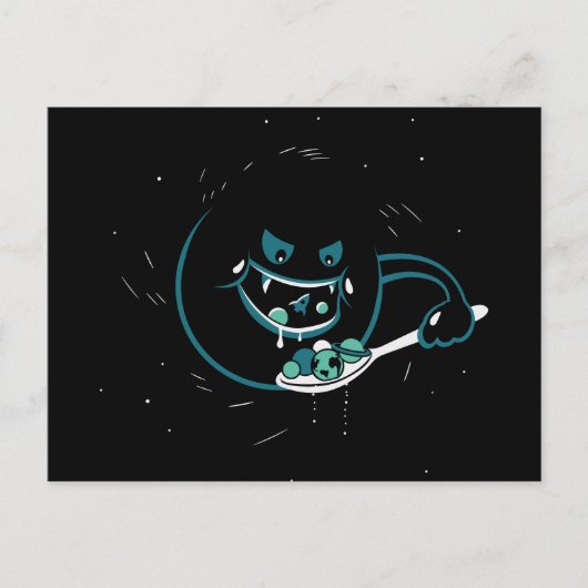 ブラックホールデフォーズ ポストカード (正面)