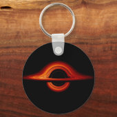 ブラックホール付着ディスク キーホルダー (正面)