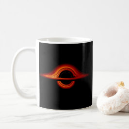 ブラックホール付着ディスク コーヒーマグカップ