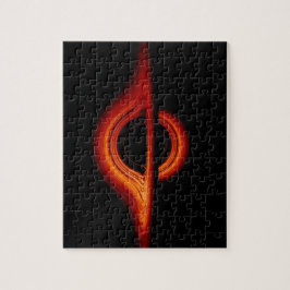 ブラックホール付着ディスク ジグソーパズル