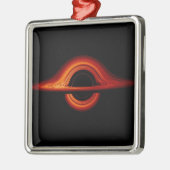 ブラックホール付着ディスク メタルオーナメント (左)