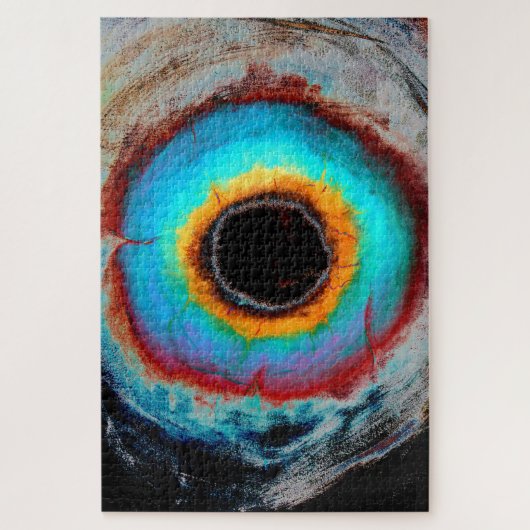 ブラックホール啓示ユニバースネブラウォーター色 ジグソーパズル (縦)