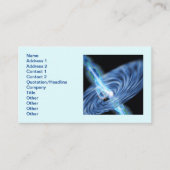 ブラックホール放射 名刺 (正面)