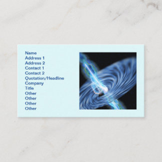 ブラックホール放射 名刺