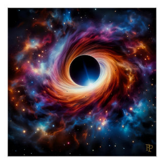 ブラックホール星雲 ポスター