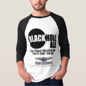 ブラックホール野球T Tシャツ (正面)