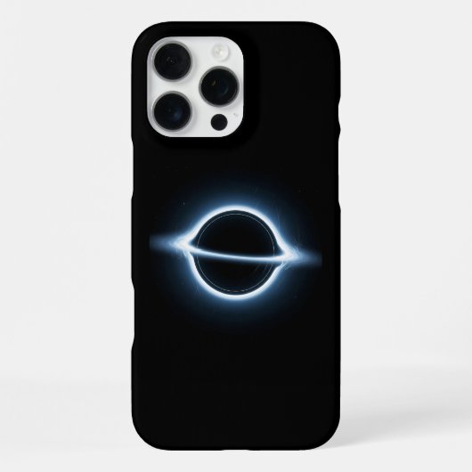 ブラックホール降着円盤 スマホケース iPhoneケース (裏面)