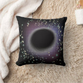 ブラックホール-あなたの暗い思考を吸って下さい-枕 クッション (ブランケット)