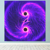 ブラックホール キャンバスプリント (インサイチュ (ウッドフロア))