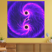 ブラックホール キャンバスプリント (インサイチュ (リビング))