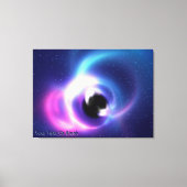 ブラックホール キャンバスプリント (正面)
