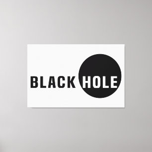 ブラックホール キャンバスプリント