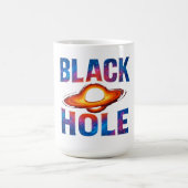 ブラックホール コーヒーマグカップ (中央)