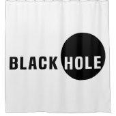 ブラックホール シャワーカーテン (正面)