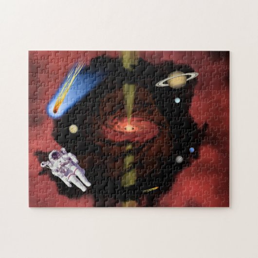 ブラックホール ジグソーパズル (横)