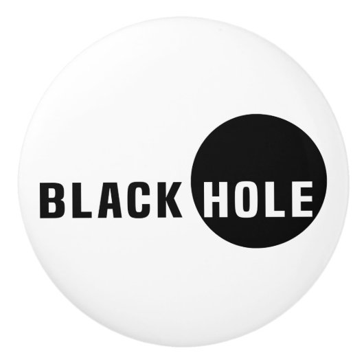 ブラックホール セラミックノブ (正面)