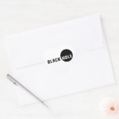 ブラックホール ハートシール (封筒)