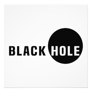 ブラックホール フォトプリント