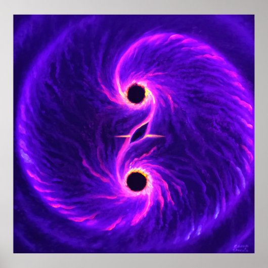 ブラックホール ポスター (正面)