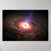 ブラックホール ポスター (正面)