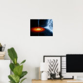 ブラックホール ポスター (ホームオフィス)