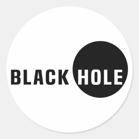 ブラックホール ラウンドシール (正面)