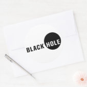 ブラックホール ラウンドシール (封筒)