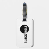 ブラックホール ラゲッジタグ (裏面縦)