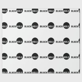 ブラックホール ラッピングペーパー