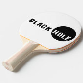 ブラックホール 卓球ラケット (正面アングル)