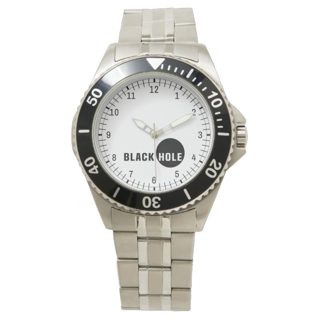 ブラックホール 腕時計 (正面)