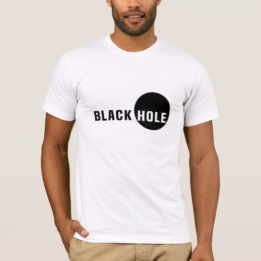ブラックホール Tシャツ (正面)
