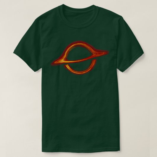 ブラックホール Tシャツ (デザイン正面)