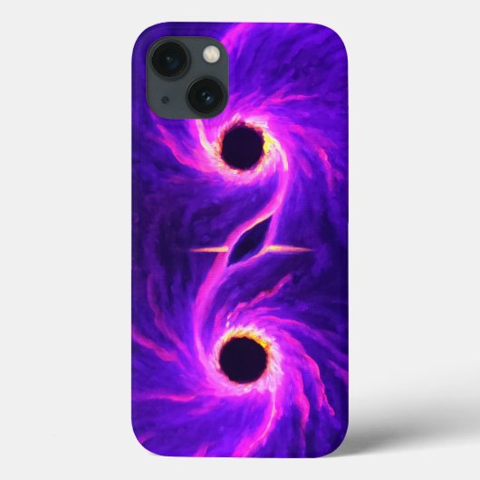 ブラックホールiPhoneケース Case-Mate iPhoneケース (裏面)