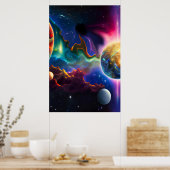 ブラックホ太陽のールポスターへのシステム ポスター (キッチン)