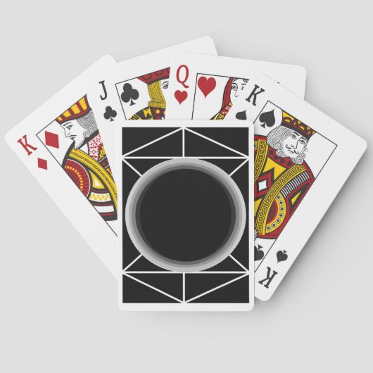 ブラックホ遊ールズカード トランプ (裏面)
