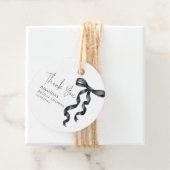 ブラックボウのブライズシャワー フェイバータグ (インサイチュ)