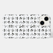 ブラックボウをコケット Case-Mate iPhoneケース (裏面 (横))