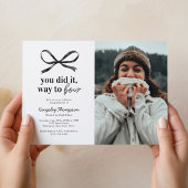 ブラックボウエクセシションパーティー招待状 招待状