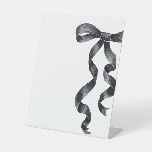 ブラックボウカスタムサイン 台座サイン (正面)