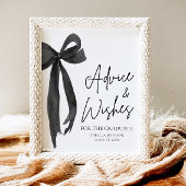 ブラックボウグラードパーティー大学院アドバイスとウィッシュ ポスター