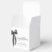 ブラックボウコケット卒業祝い フェイバーボックス (オープン)