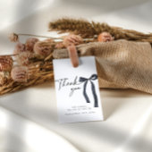 ブラックボウゴシック結び結びギフトラベル ギフトタグ