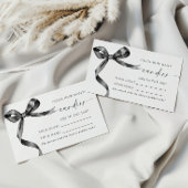 ブラックボウシャワーゲームカード プレイスカード