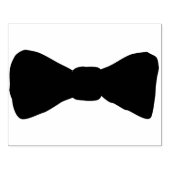 ブラックボウタイゴムスタンプ ラバースタンプ (インプリント)