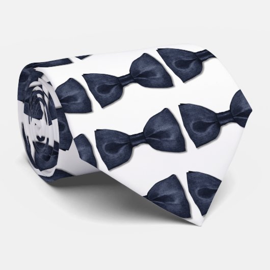 ブラックボウタイタイ ネクタイ (ロール)