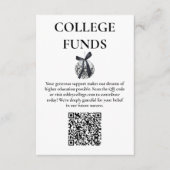 ブラックボウディスコボール卒業パーティー エンクロージャーカード (正面)