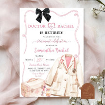 ブラックボウ医師退職パーティー