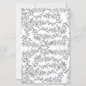 ブラックボウ彼は彼女はブライダルシャワーゲームを言った (裏面)